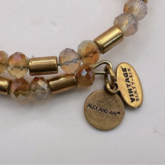 Alex & Ani Golden Aura Depths of the Wild Bangle Bracelet Coastal Cowgirl Casual - Picture 9 of 11